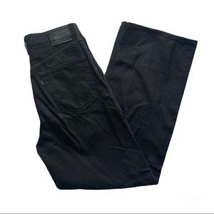 levi’s high loose jeans in black